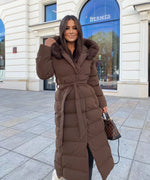 Trench-coat D'hiver Pour Femme Élégant Et | Bouffant