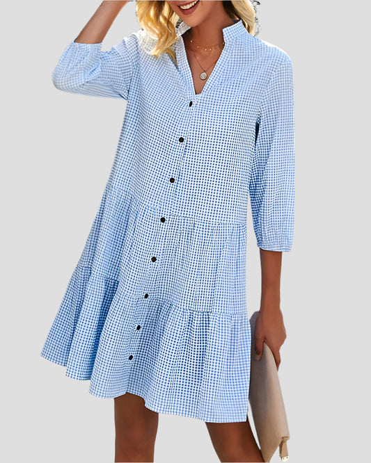 Lorelisse | Robe d'Été | Boutonnée Devant