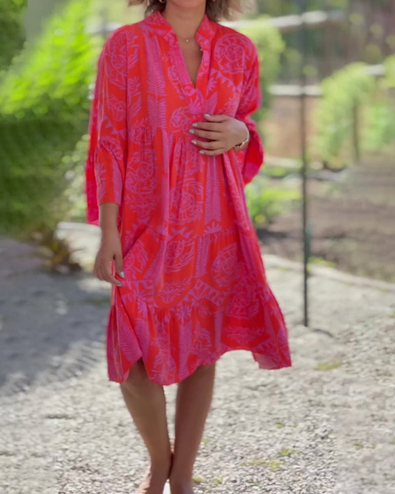 Amance | Robe d'Été Femme | Col en V