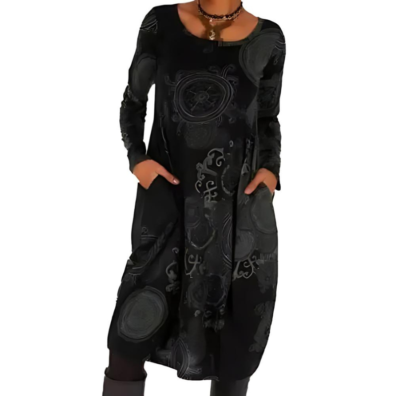 Rosalie | Robe Hiver Femme | Manches Longues