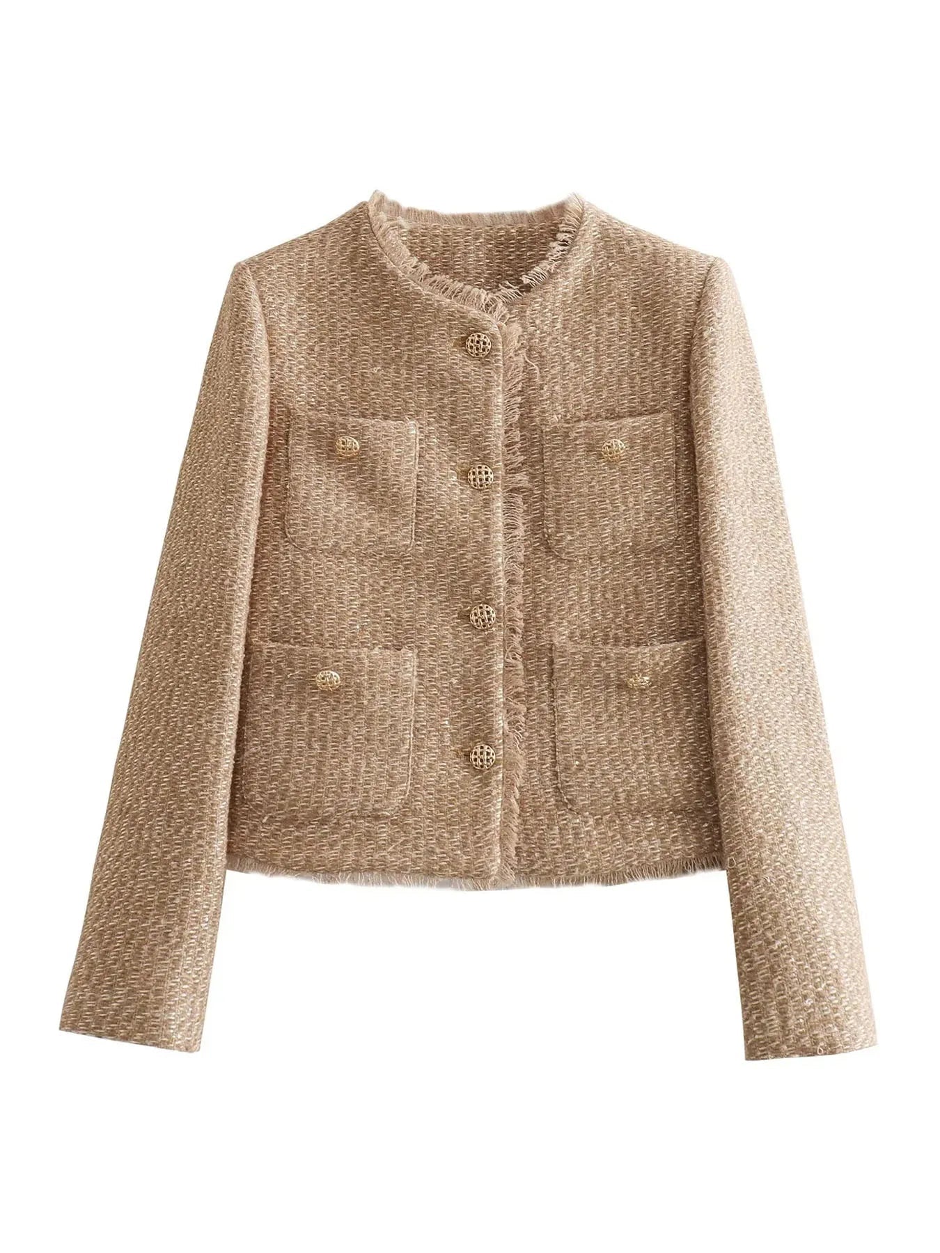 Harmonie | Gilet plaid pour femme | chic