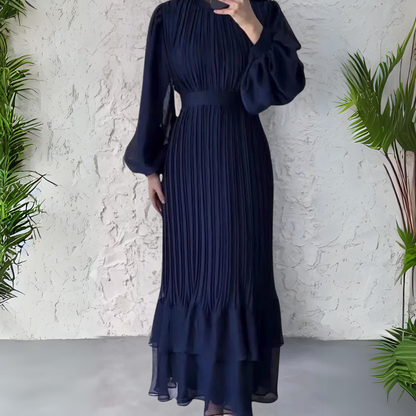 Cassilda | Robe Drapée Pour Invitées De Mariage | Maxi