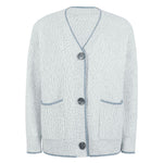 Stela | Cardigan Décontracté Boutonné Et Tricoté | Chaud