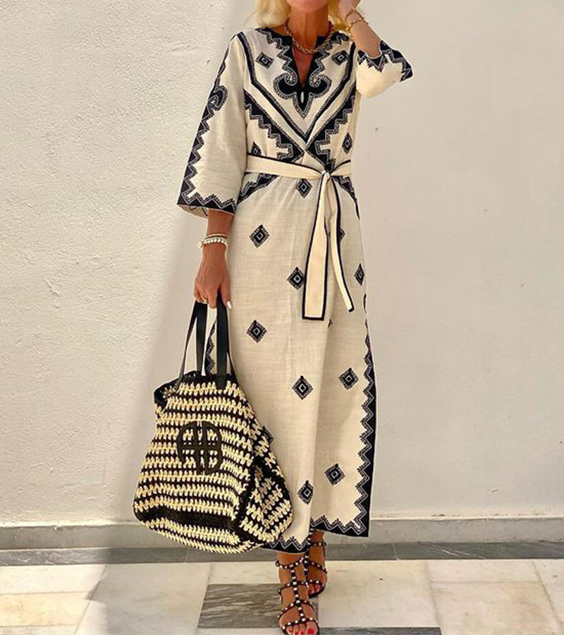 Robe De Plage Élégante Pour Femme | Confort