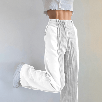 Nathalie | Pantalons en velours côtelé pour femmes