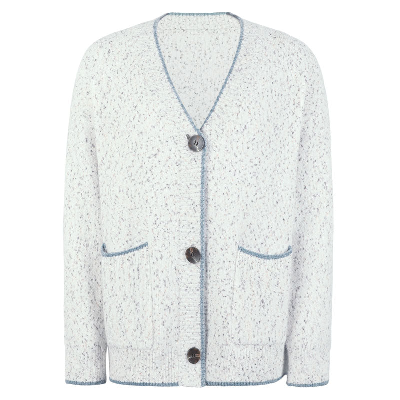 Stela | Cardigan Décontracté Boutonné Et Tricoté | Chaud