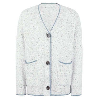 Stela | Cardigan Décontracté Boutonné Et Tricoté | Chaud