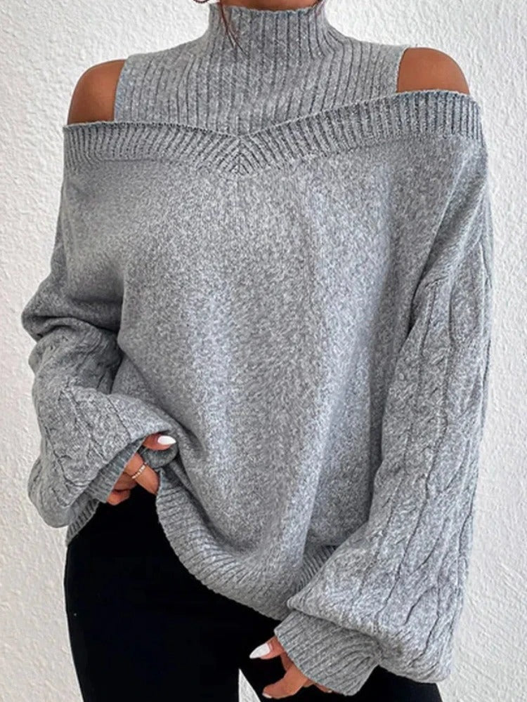 Pull-over À Épaulettes Pour Femmes | Élégant