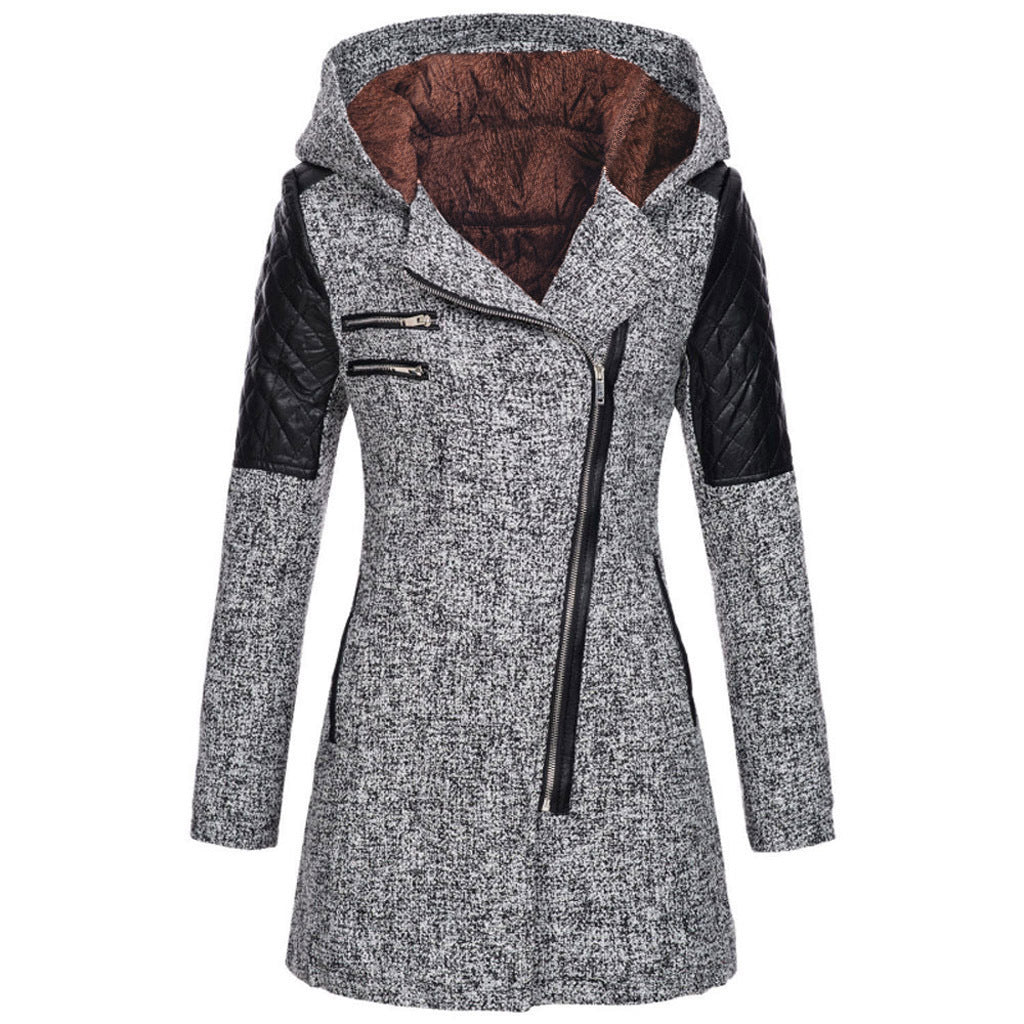 Veste D'hiver Mi-longue Pour Femmes | Cozy
