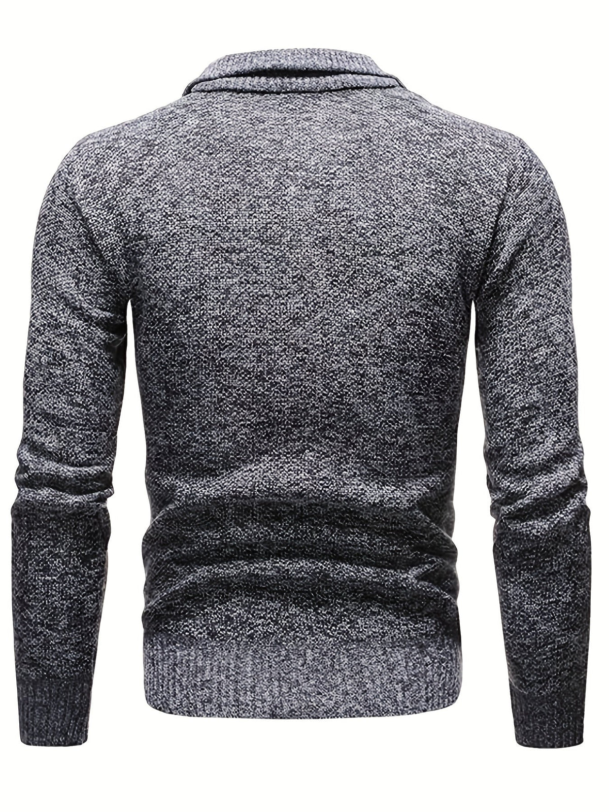 Babette | Pull Tricoté Avec Fermeture À Glissière Pour Hommes - Chaud