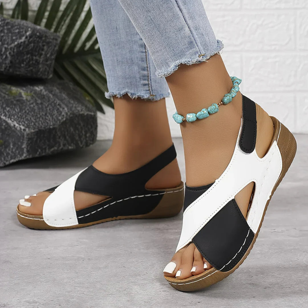 Giliane | Sandales Femme Décontractées À Support | Confort