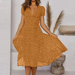 Fernanda | Robe D'été Évasé Et Fluide Pour Femme | Midi
