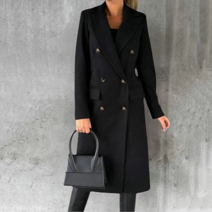 Manteau Long D'hiver Élégant Pour Femme | Classique