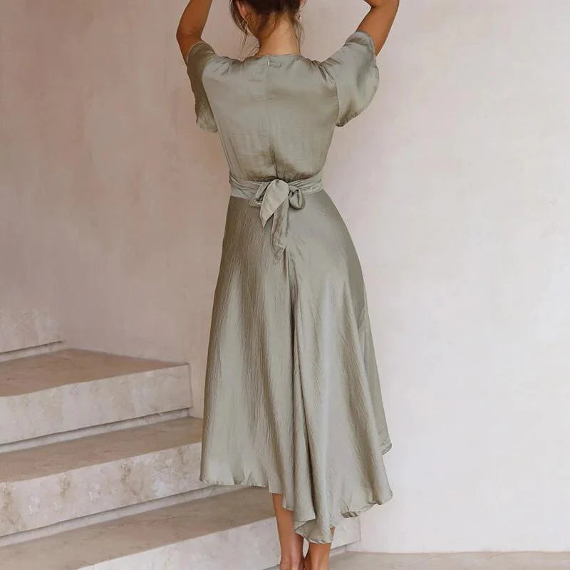 Ginevra | Robe D'été Fluid Vintage Pour Femme | Midi