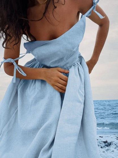 Robe De Plage Chic Pour Femme | Maxi