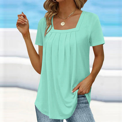 Jeanne | Blouse Élégante Plissée Pour Femme | Chic
