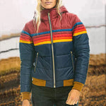 Veste À Capuche Rétro Pour Femmes | Printemps