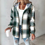 Evalisse |Veste Rayée À Capuche Pour Femme | Douillet