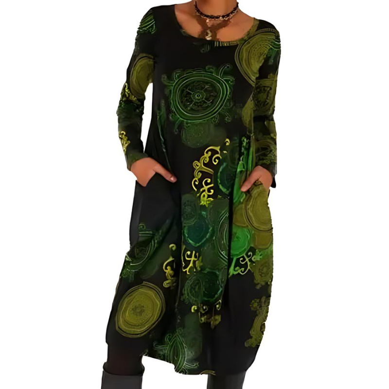 Rosalie | Robe Hiver Femme | Manches Longues