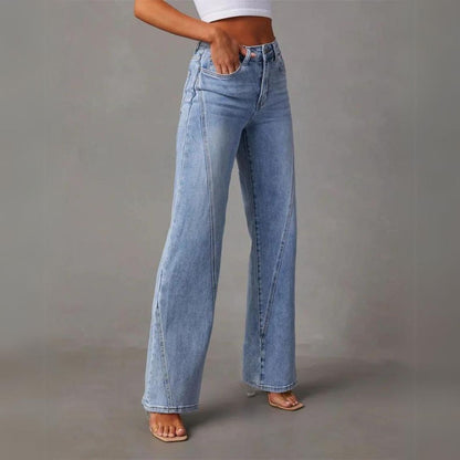 Clarice-Marie | Pantalon Évasé Taille Haute