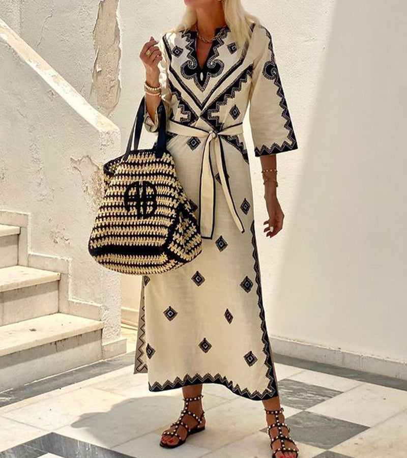 Robe De Plage Élégante Pour Femme | Confort