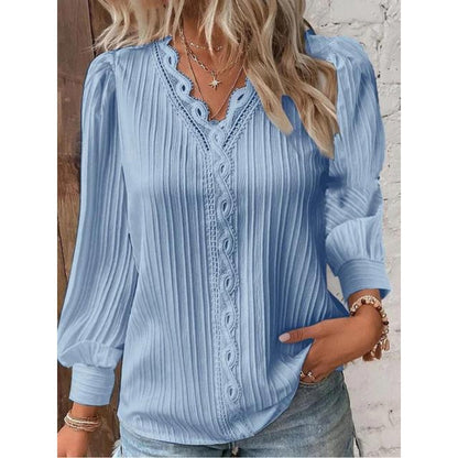 Lou | Chemise Blanche Femme | Col En V