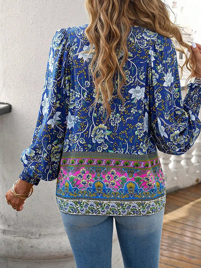 Francoise | Blouse Femme Fluide | Fermeture À Cordon