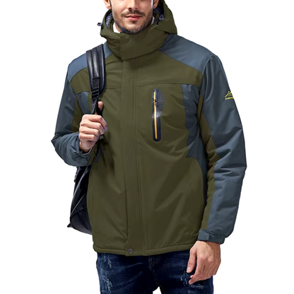 Veste D'hiver Résistante Aux Intempéries Pour Hommes | Chaude
