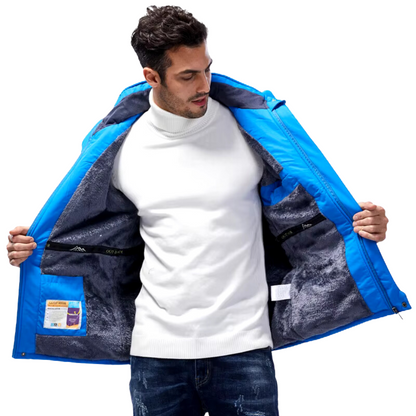 Veste D'hiver Résistante Aux Intempéries Pour Hommes | Chaude