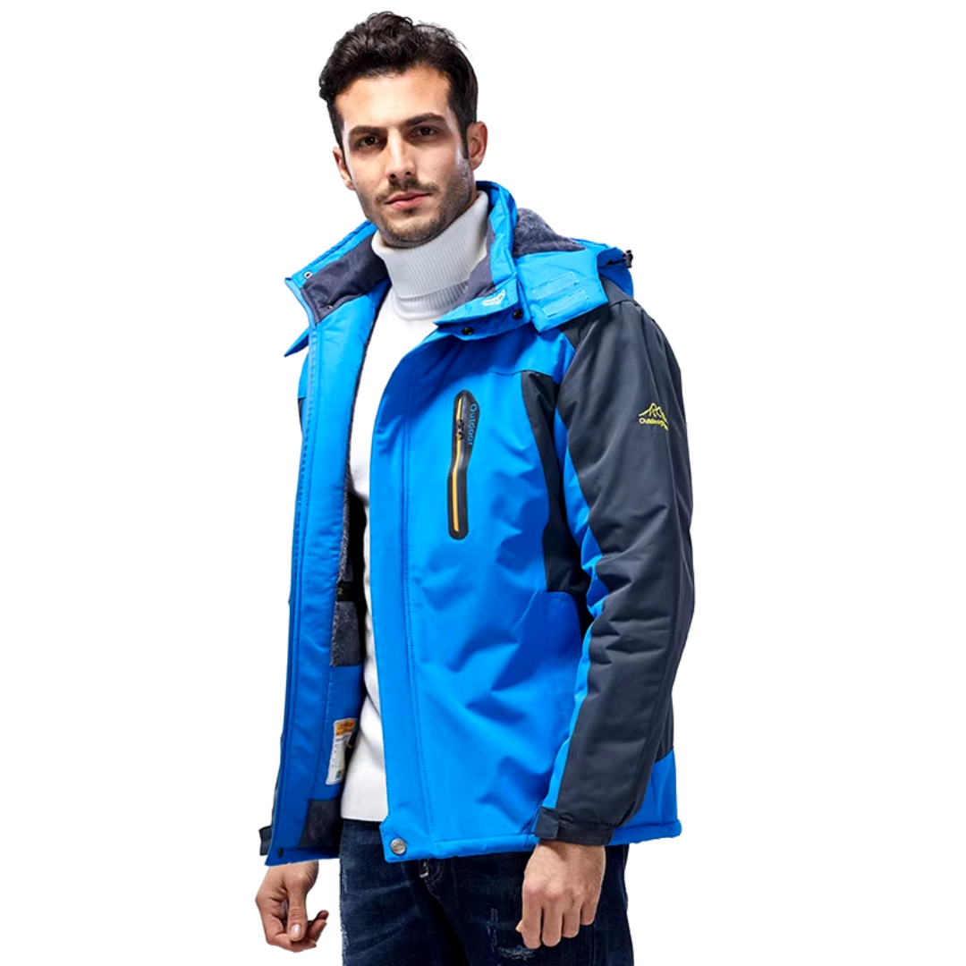 Veste D'hiver Résistante Aux Intempéries Pour Hommes | Chaude