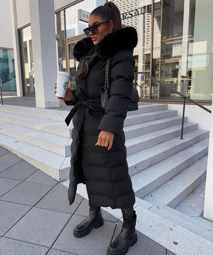 Trench-coat D'hiver Pour Femme Élégant Et | Bouffant