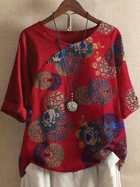 Féodora | T-Shirt Femme | Boutons