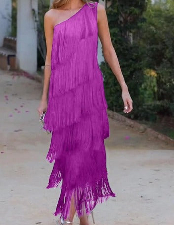 Selivette | Robe De Soirée À Paillettes Pour Femmes | Maxi