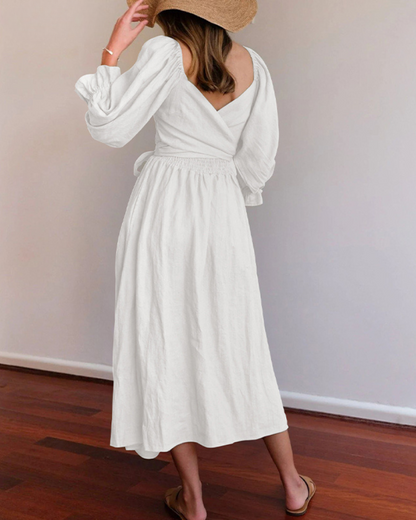 Claribelle | Robe Bohème Romantique De Plage Pour Femmes | Maxi