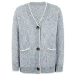 Stela | Cardigan Décontracté Boutonné Et Tricoté | Chaud