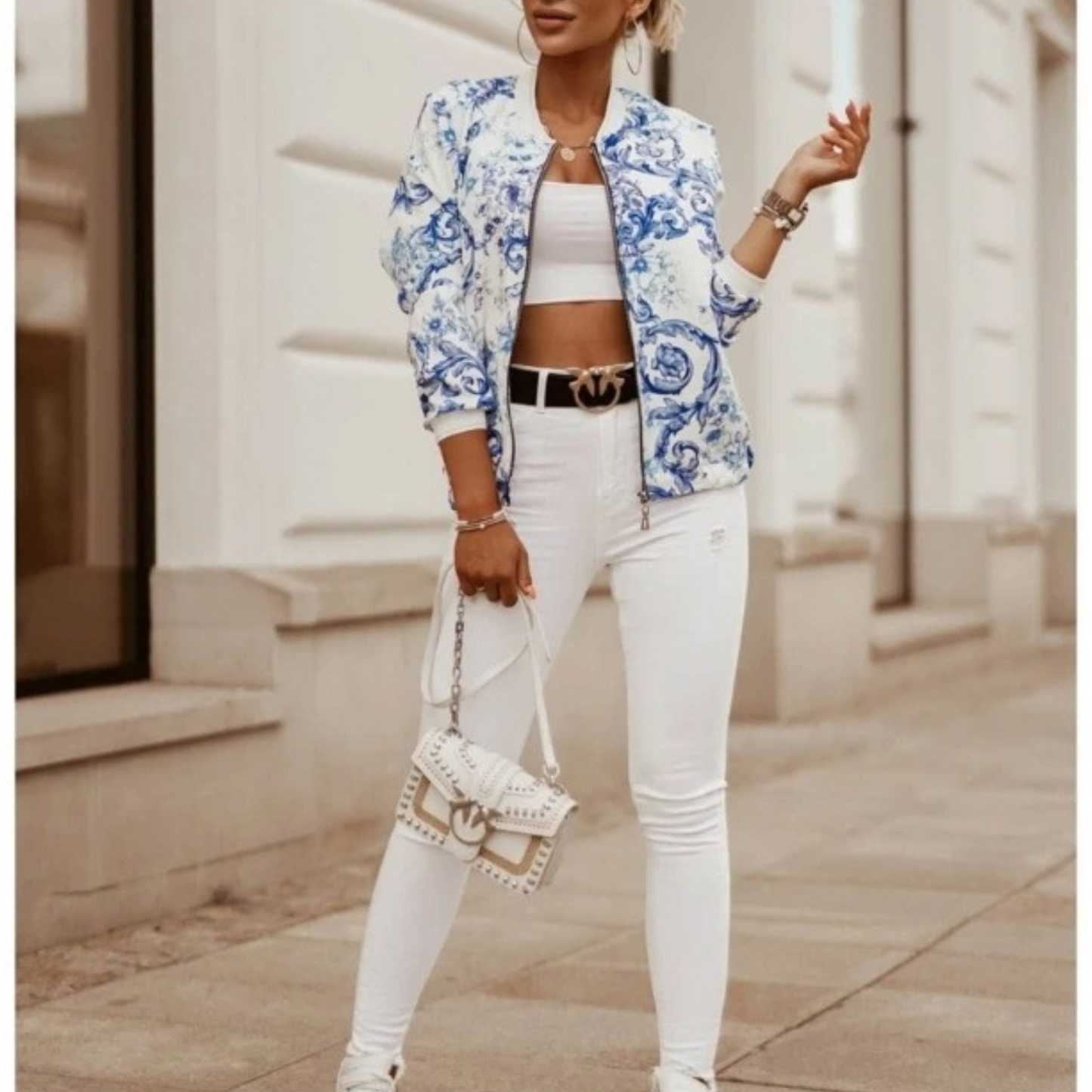 Veste Florale Pour Femme Naéva