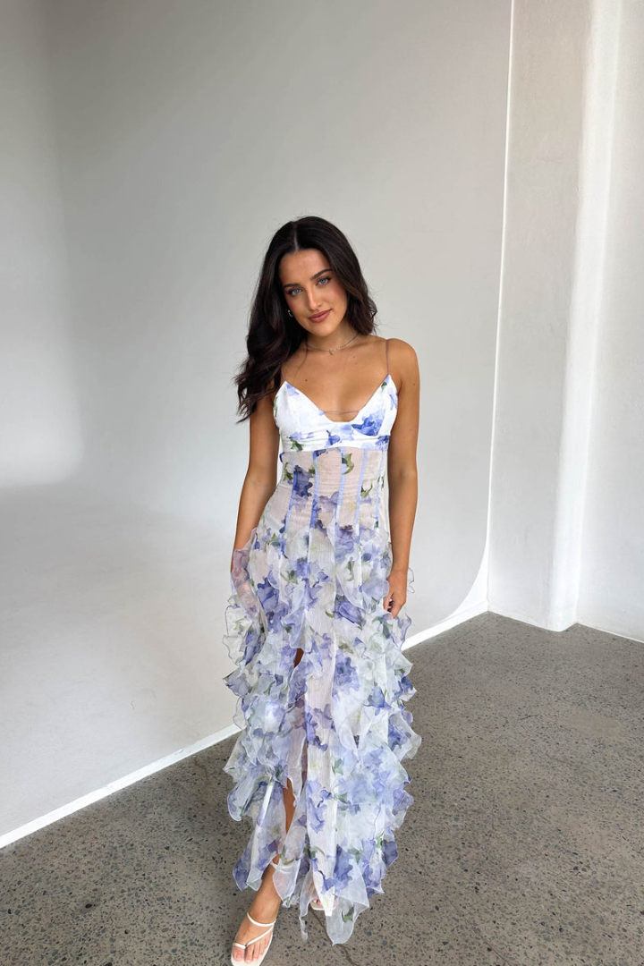 Robe d'invitée de Mariage chic Pour Femme | Maxi