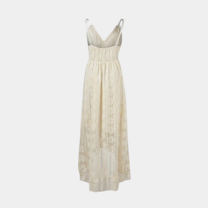 Quitterie | Robe Mi-Longue Bohème | Volants