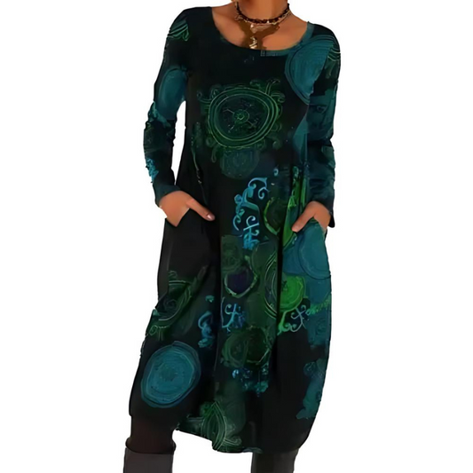 Rosalie | Robe Hiver Femme | Manches Longues