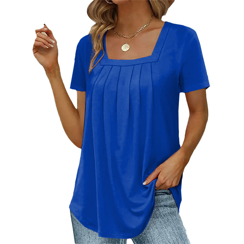 Jeanne | Blouse Élégante Plissée Pour Femme | Chic