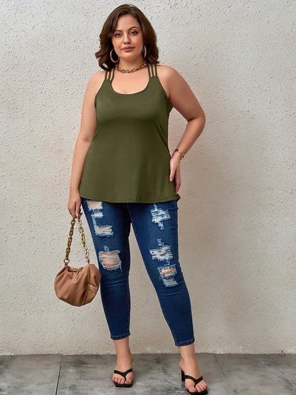 Ninon-Claire | Hauts sans manches grandes tailles