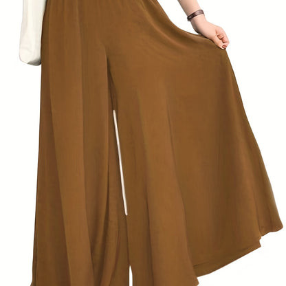 Yveline | Pantalon Large Grande Taille