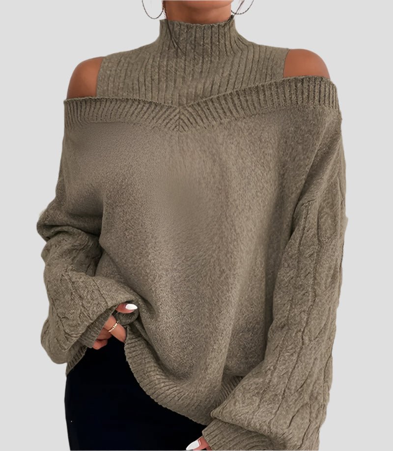 Pull-over À Épaulettes Pour Femmes | Élégant