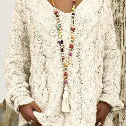Albine | Hoodie Tricoté Grande Taille