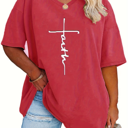Jacinthe | T-shirt grande taille | Foi
