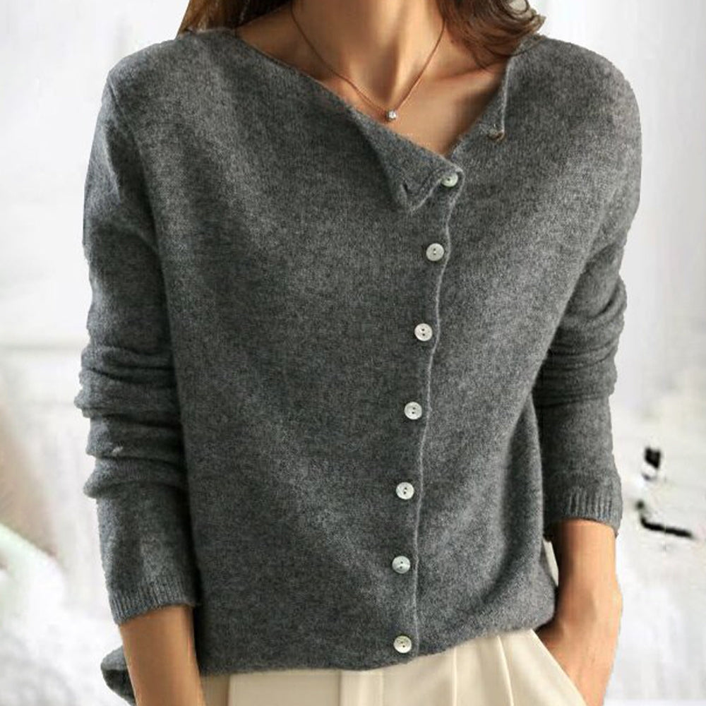 Cardigan De Luxe À Boutons Élégants Pour Femmes | Doux