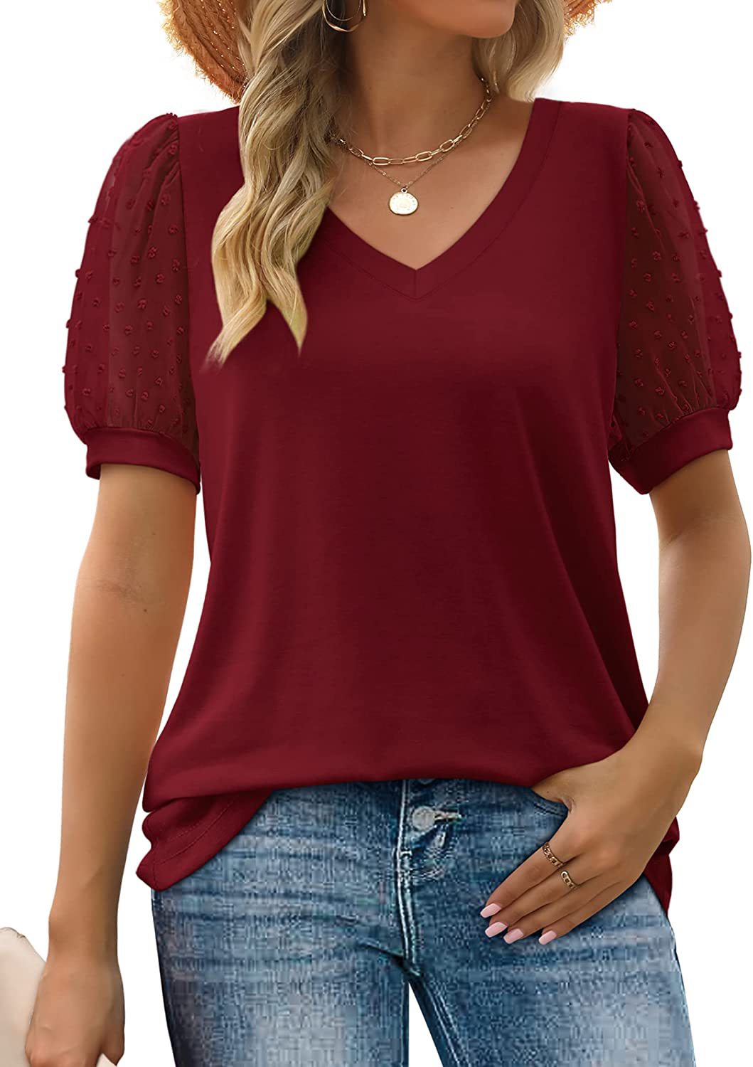 Mirella | Blouse Tendance À Manches Bouffantes Pour Femme | Chic