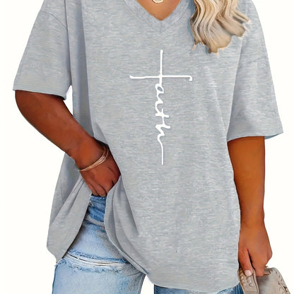 Jacinthe | T-shirt grande taille | Foi