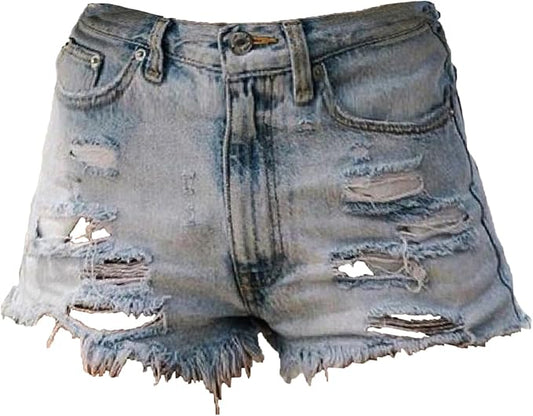 Yacinthe | Shorts pour Femmes avec Détails Déchirés