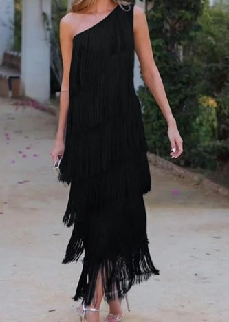 Selivette | Robe De Soirée À Paillettes Pour Femmes | Maxi